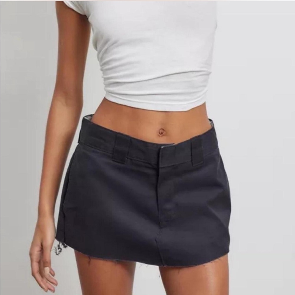 Dickies Reworked Trouser Micro Mini Skirt - Picture 6 of 7